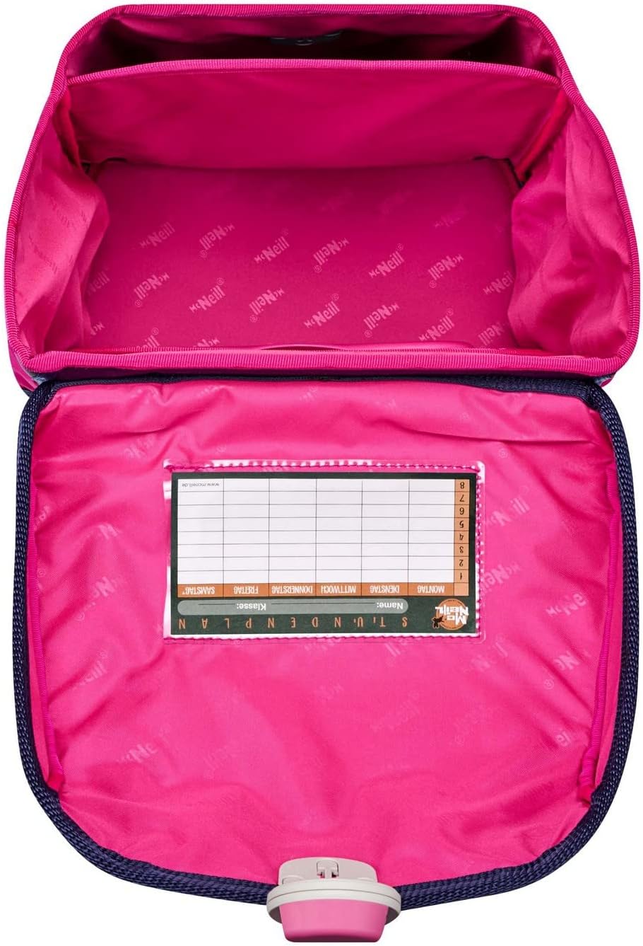 McNeill Ergo Mac 2 Schulranzen-Set 4tlg. Pearl Einheitsgrösse