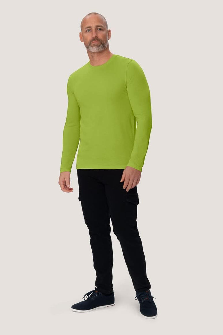Hakro Longleeve Performance S Kiwi, S Kiwi