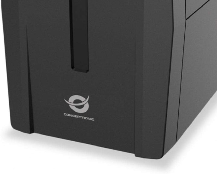 Conceptronic ZEUS01E 650VA 360W USV, 4 x IEC socket 650 VA / 360 W 4 x IEC socket, 650 VA / 360 W 4