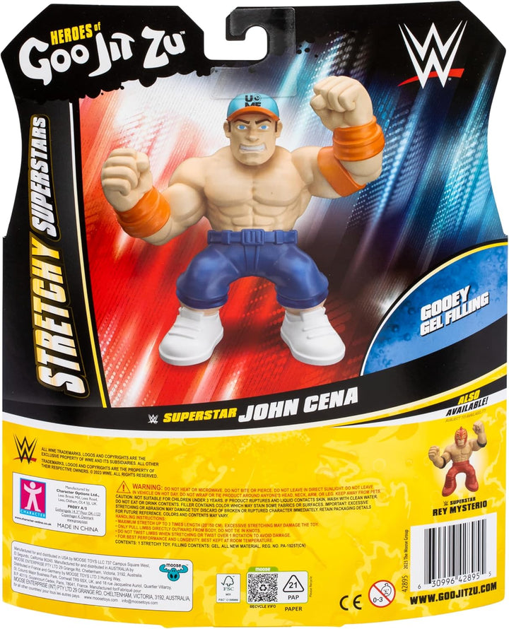Dehnbare Figur - GOO JIT ZU WWE - John Cena - 11 cm - Elastische Textur - 3x dehnbar, John Cena