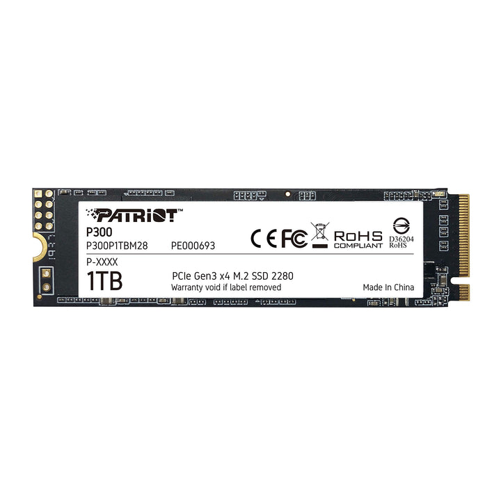 Patriot P300 M.2 PCIe Gen 3x4 1 TB SSD