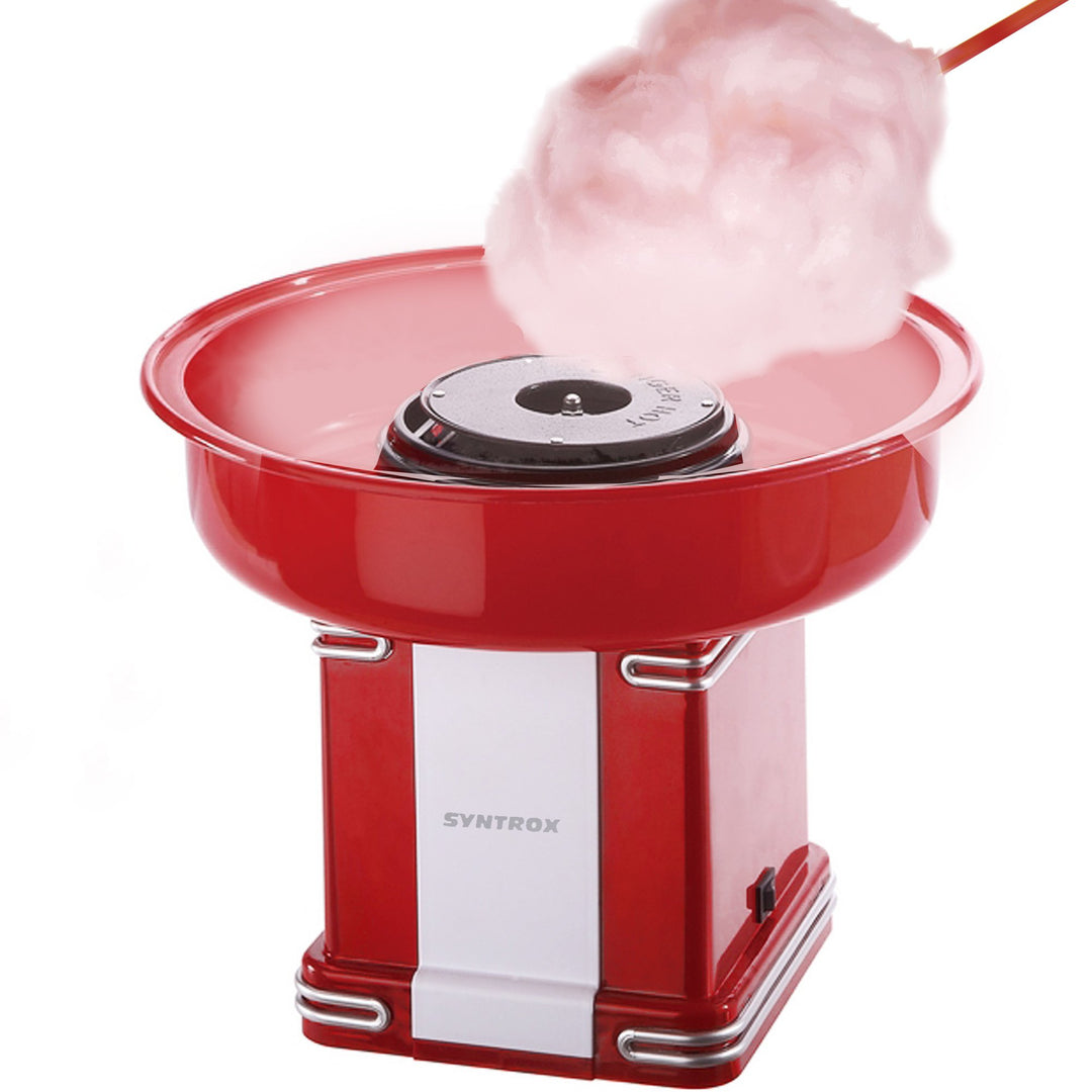 Syntrox Germany Zuckerwattermaker Zuckerwattemaschine Zuckerwatteautomat ZWM-500W Oregon