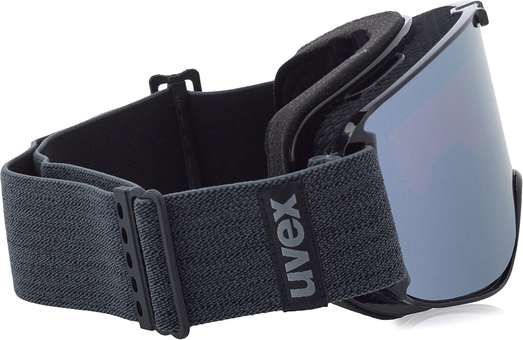 Uvex Unisex Uvex Skyper Lm Skibrille Einheitsgrösse black matt/blue-clear, Einheitsgrösse black matt