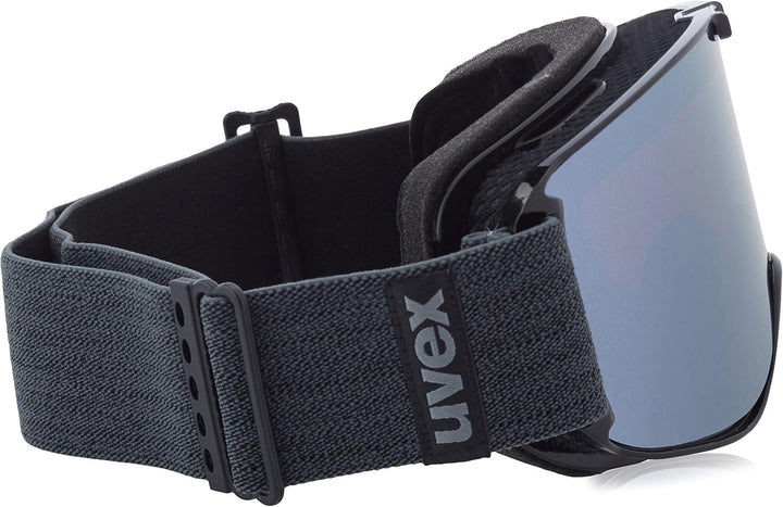 Uvex Unisex Uvex Skyper Lm Skibrille Einheitsgrösse black matt/blue-clear, Einheitsgrösse black matt