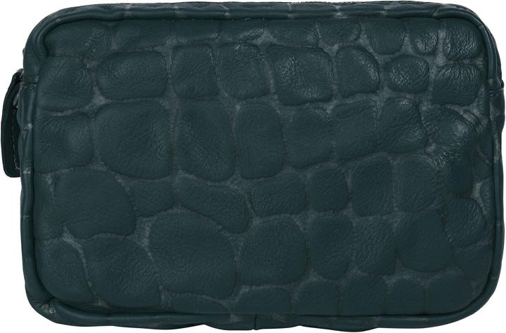 Samantha Look Umhängetasche echt Leder Damen - 021671 Blau, Blau