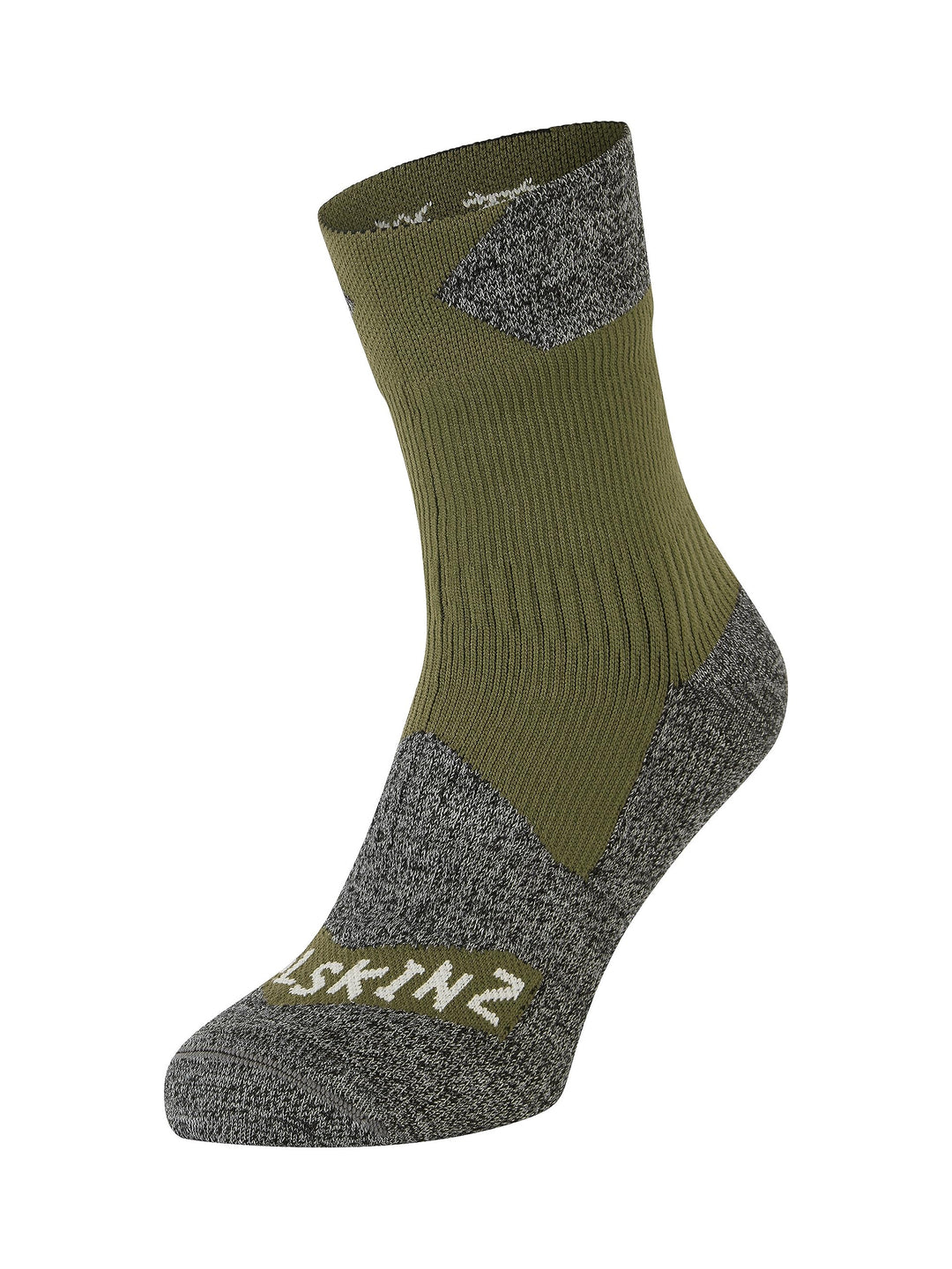 SealSkinz Unisex Bircham Socke (1er Pack), Grün