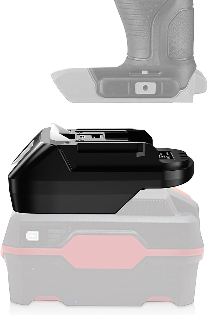 Akkuadapter für Parkside zu für Makita,Konverter mit USB Batterieadapter