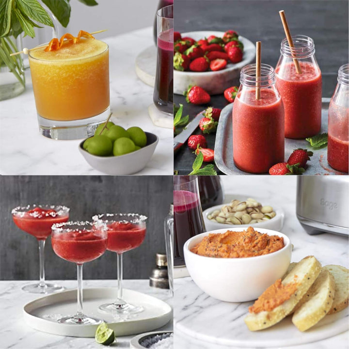 Sage - The 3X Bluicer - 2-in-1 Mixer &amp; Entsafter für Smoothies, Säfte, Frappes, Slushies &amp; Cocktails