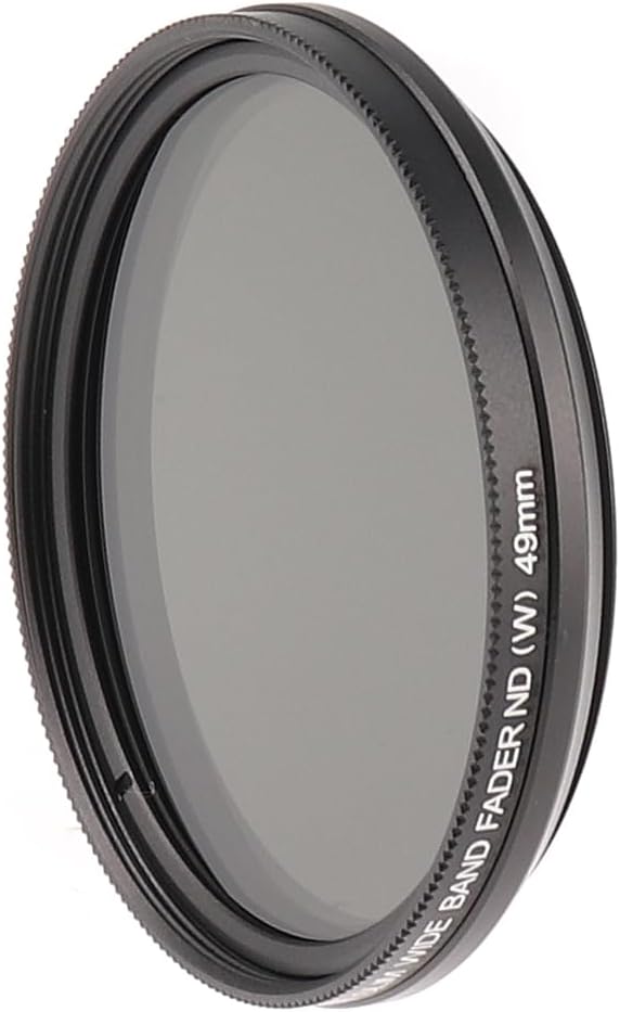 FOTGA Einstellbare Fader ND Lens Filter Neutrale Dichte Neutral Density ND2 zu ND400 Graufilter (52m