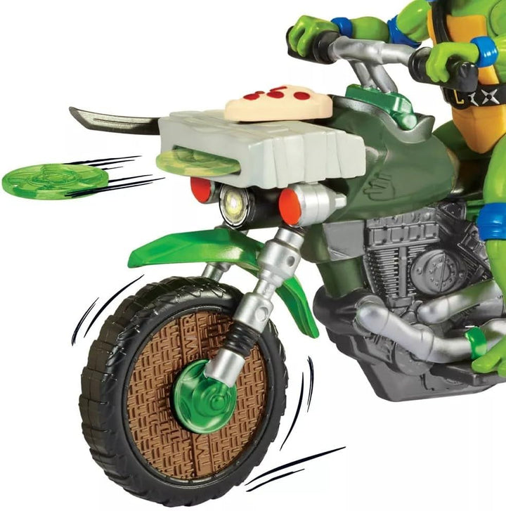 Teenage Mutant Ninja Turtles - Drive N Kick Cycle W/Figure