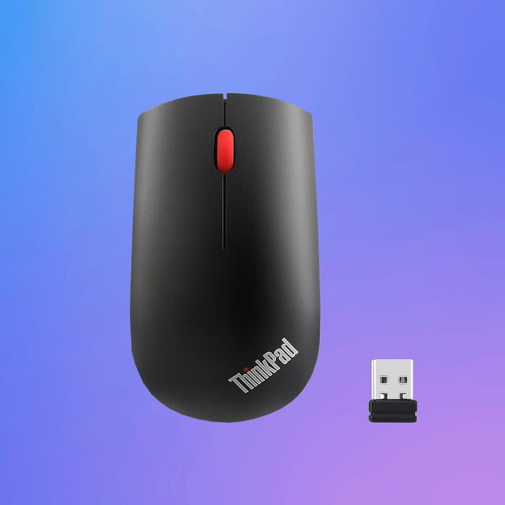 Lenovo ThinkPad Essential Wireless Mouse - Black 4X30M56887 Single, Single