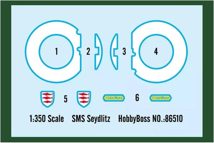 Hobby Boss 1/350 SMS Seydlitz