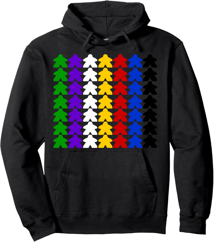 Tischplatte Brettspiel Spielstück Gestreift Pullover Hoodie