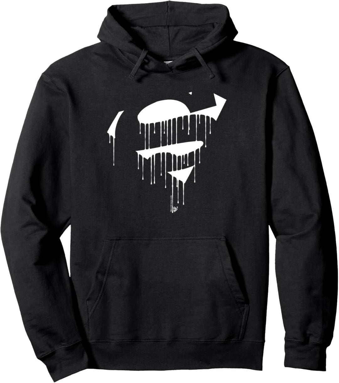 Superman Dripping Shield Pullover Hoodie