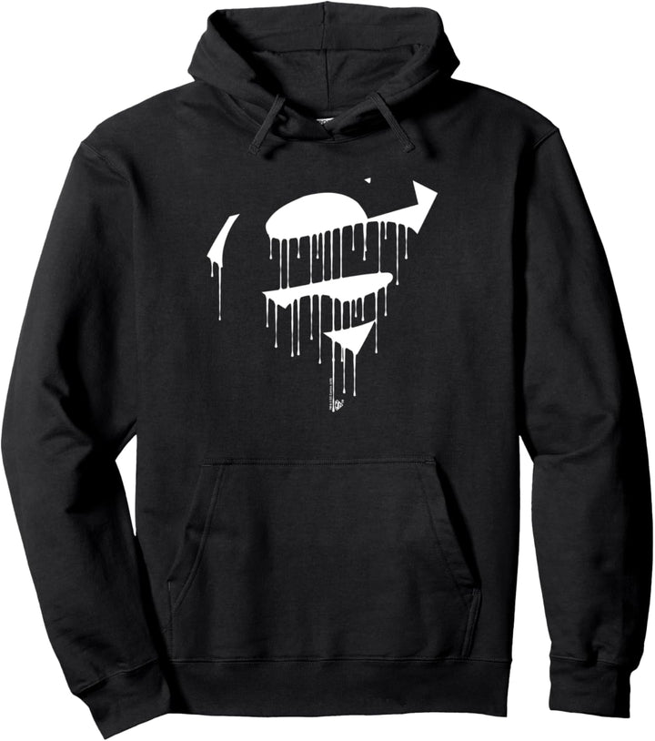 Superman Dripping Shield Pullover Hoodie
