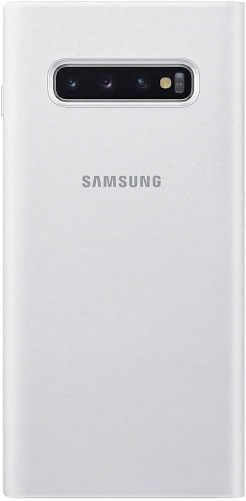 LED View Cover für Galaxy S10+ Weiss, Weiss
