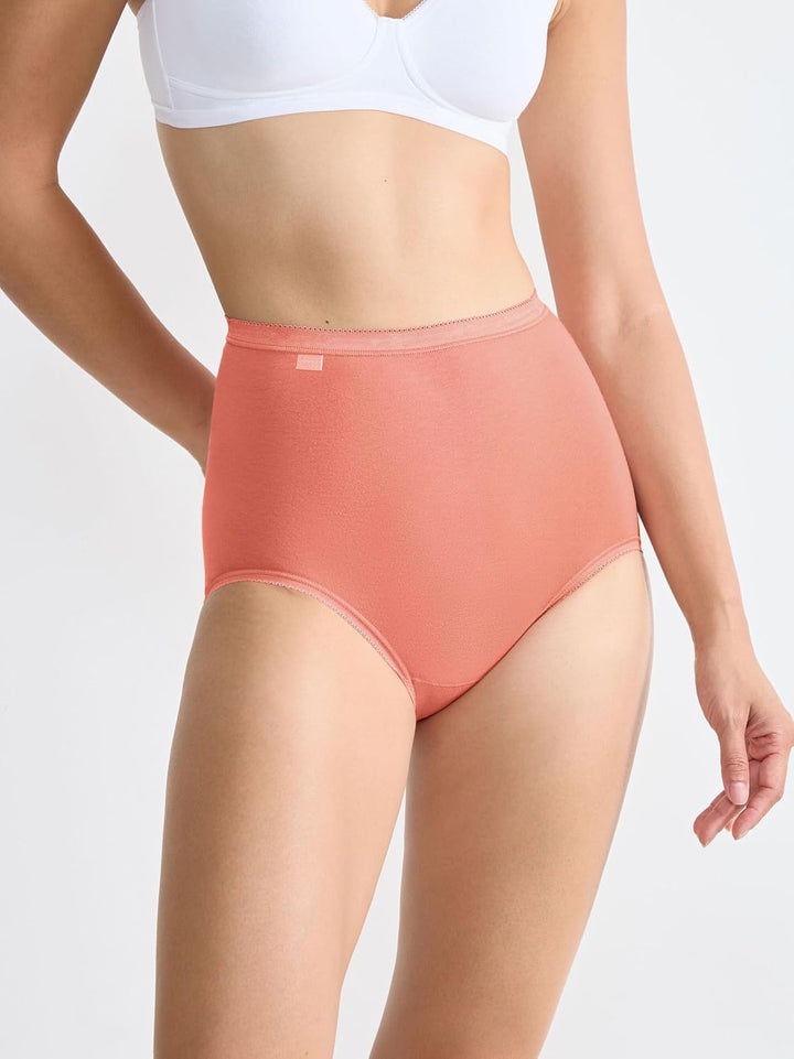 Sloggi Damen Midislip 6-Pack Basic+ Maxi 42 Multiple Colours 21, 42 Multiple Colours 21