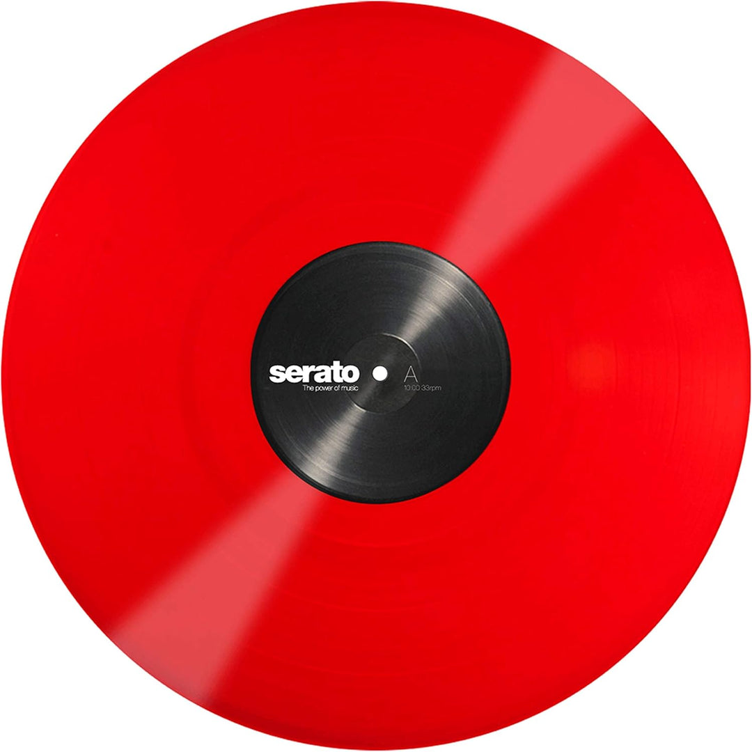 Serato SCV-PS-RED-OV Performance Control Vinyl Platte 12 Zoll, 2 Stuck, rot 12 Inch rot, 12 Inch rot