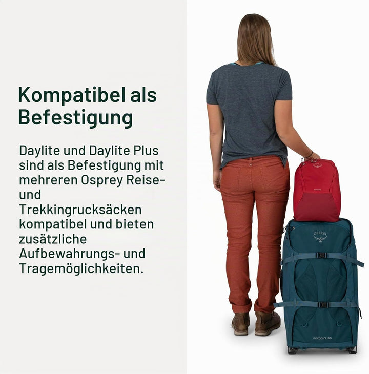 Osprey Daylite Plus Lifestyle-Rucksack, 20L, Torrent Blue, Torrent Blue