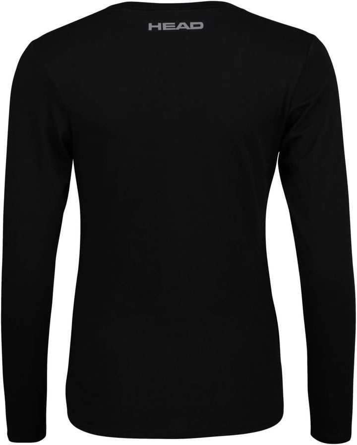 HEAD CLUB 21 LINDA LS W, schwarz, L