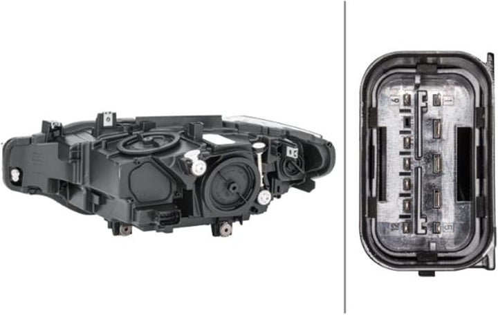 HELLA 1EG 012 101-921 FF/Halogen-Hauptscheinwerfer - rechts - für u.a. BMW 3 Touring (F31) Rechts (B