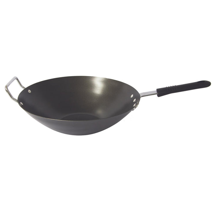 COOK CONCEPT Stahl-Wok für alle Wärmequellen, 33cm