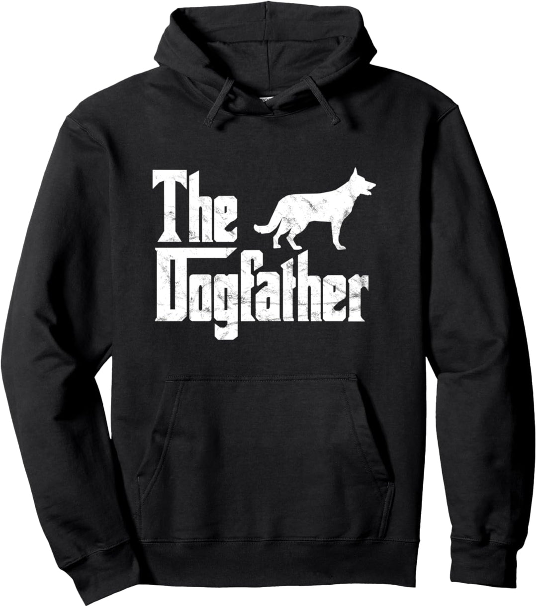 Deutscher Schäferhund Das Dogfather Hundebesitzer Pullover Hoodie