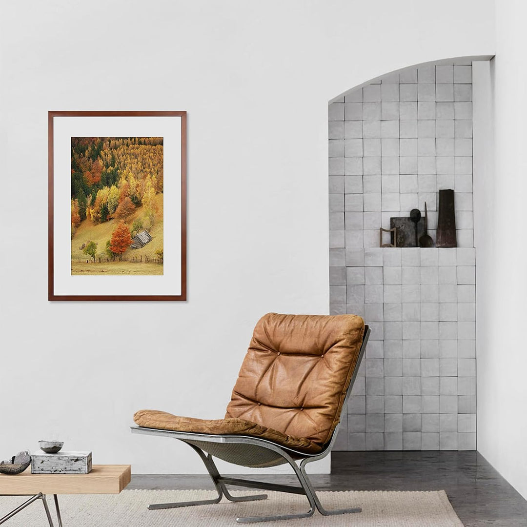 A1 Holz Bilderrahmen Din A1 Bilderrahmen Holz Posterrahmen Puzzlerahmen A1(59,4x84,1 cm) mit Bruchsi