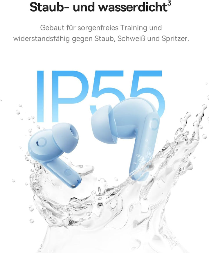 Baseus EP10 Pro In Ear Kopfhörer Kabellose, Bluetooth Kopfhörer Blau, Blau