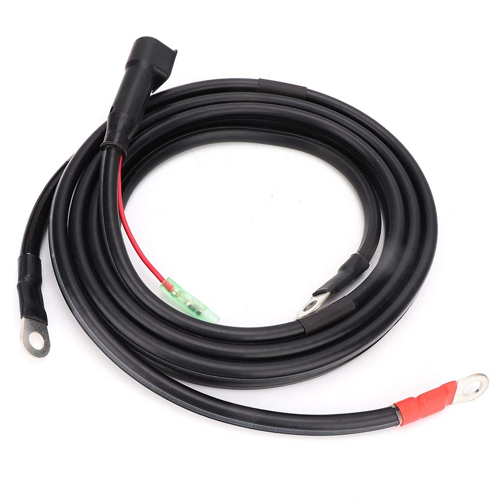 Suuonee Aussenborder Batteriekabel, 2M Batteriekabel passend für Parsun Powertec Aussenborder 30-85P