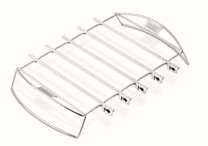 Weber 6606 Schaschlik Set, Kebab-Set, edelstahl Single, Single