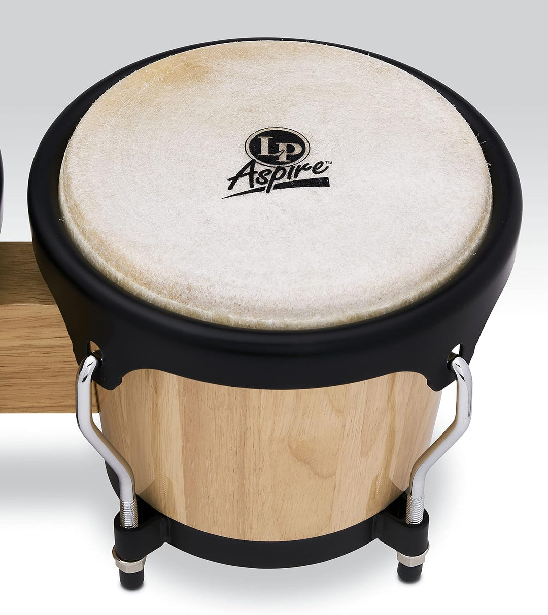 LP Latin Percussion LP810502 Aspire Wood Bongo Natural, Natural