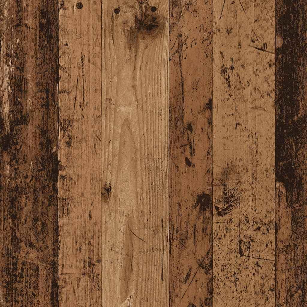 vidaXL CD-Regal Altholz-Optik 21x20x88 cm Holzwerkstoff