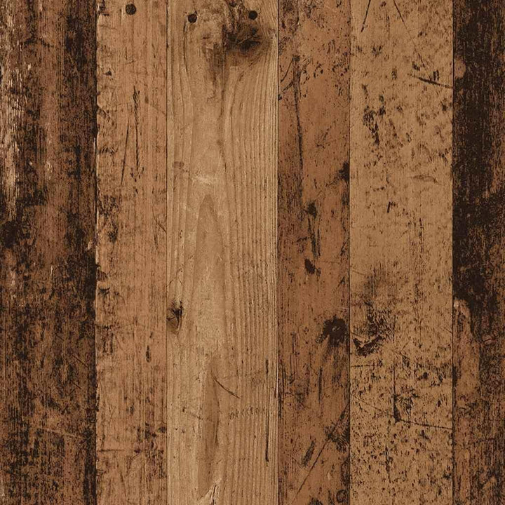 vidaXL CD-Regal Altholz-Optik 21x20x88 cm Holzwerkstoff