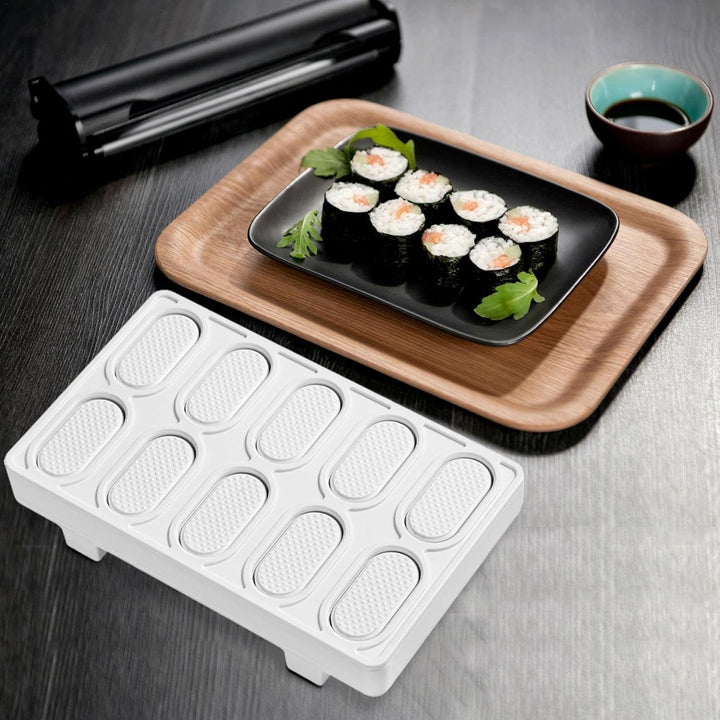Sushi-Form, Nigiri-Reiskugelform, japanisches Sushi-Maker-Set, rechteckige Nigiri-Reiskugelform mit