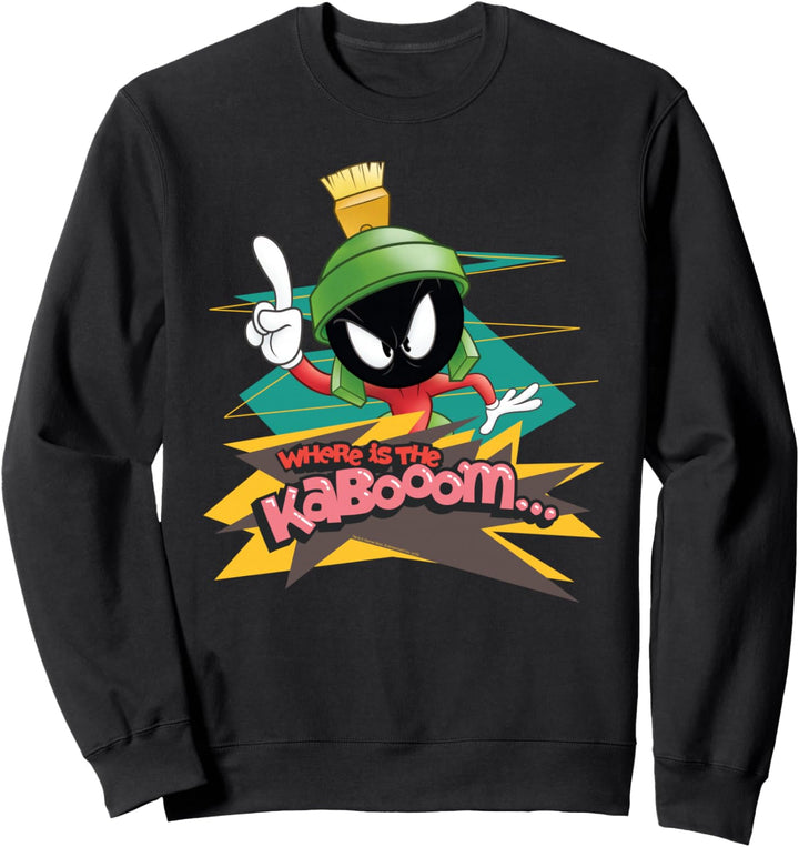 Looney Tunes Marvin the Martian Where is the Kaboom Sweatshirt