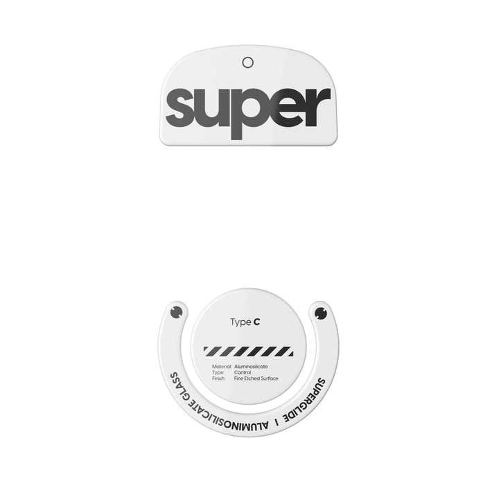 Superglide2 – Neue kontrollierbare Geschwindigkeit strukturierte Oberfläche, glatteste Mausfüsse/Sch