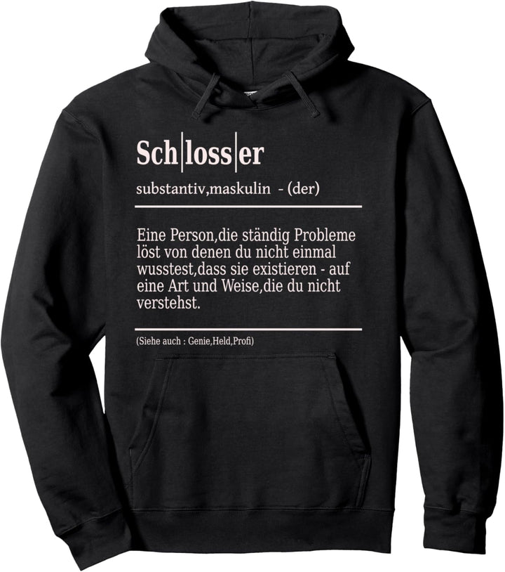 Schlosser Arbeits Pullover Hoodie