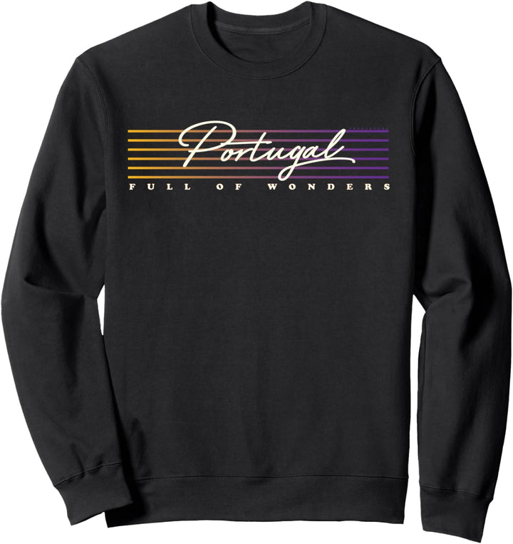 Portugal im Retro Stil Sweatshirt