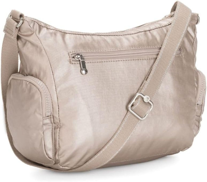 Kipling Damen Gabbie S Crossbody, Silber (Silber (Metallic Glow), Einheitsgrösse Einheitsgrösse Meta