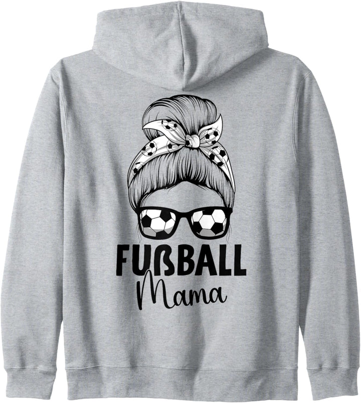 Fussball Mama Frauen Kapuzenjacke