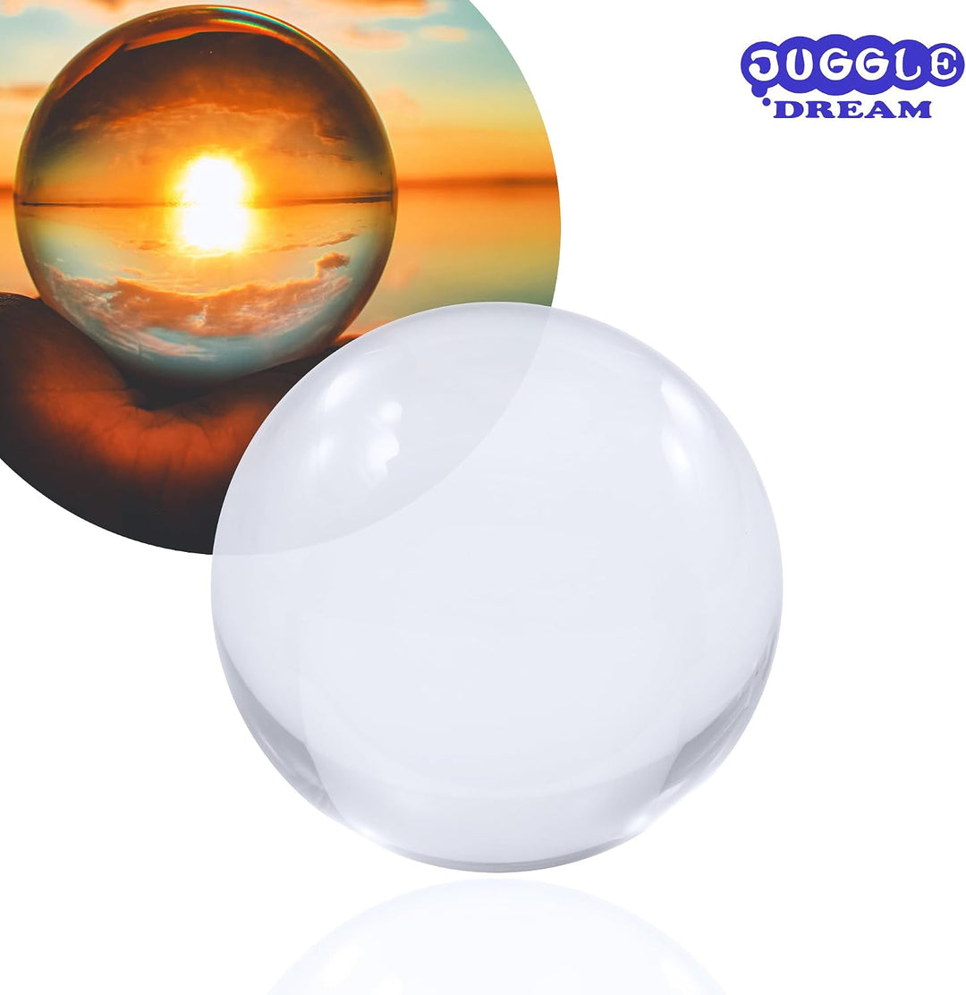 Juggle Dream Acryl Kontakt Jonglierball (85 mm), Kristall Kontaktkugel, Jonglierbälle für Kontaktjon