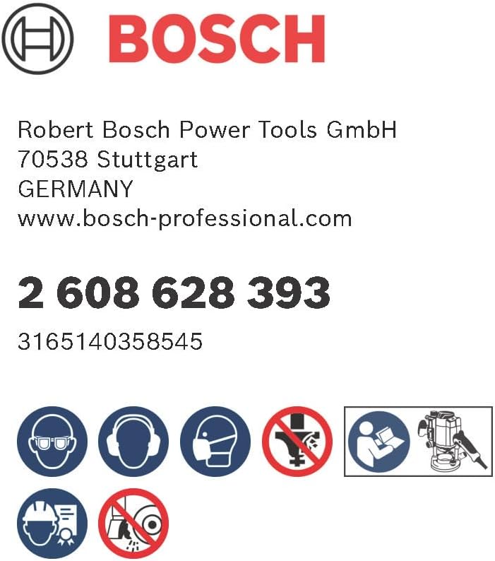 Bosch Professional 1x Kantenformfräser Standard for Wood (für Holz, Radius 4.8mm, Arbeitslänge 14mm,