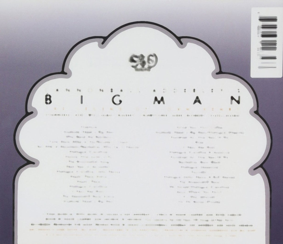 Big Man, Audio-CD