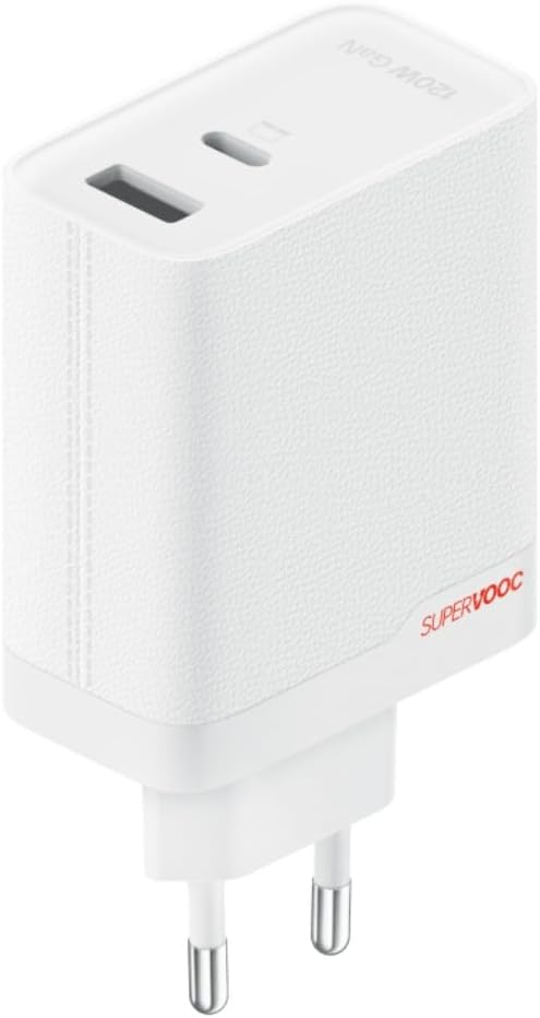 Oneplus 5461100631 Caricabatterie Per Dispositivi Mobili Universale Bianco Ac Ricarica Rapida Intern