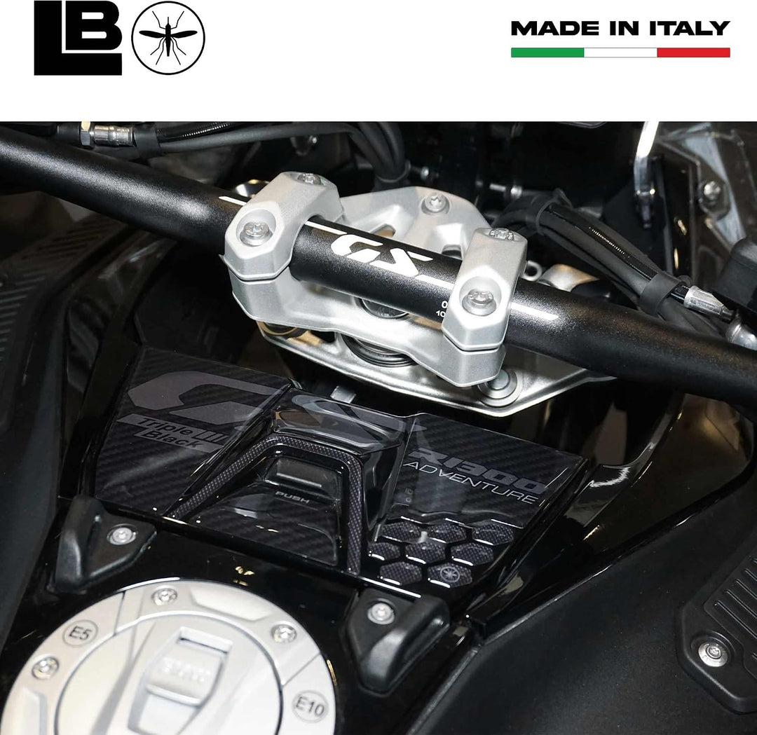 LABELBIKE 3D Motorrad Tankaufkleber kompatibel mit BMW