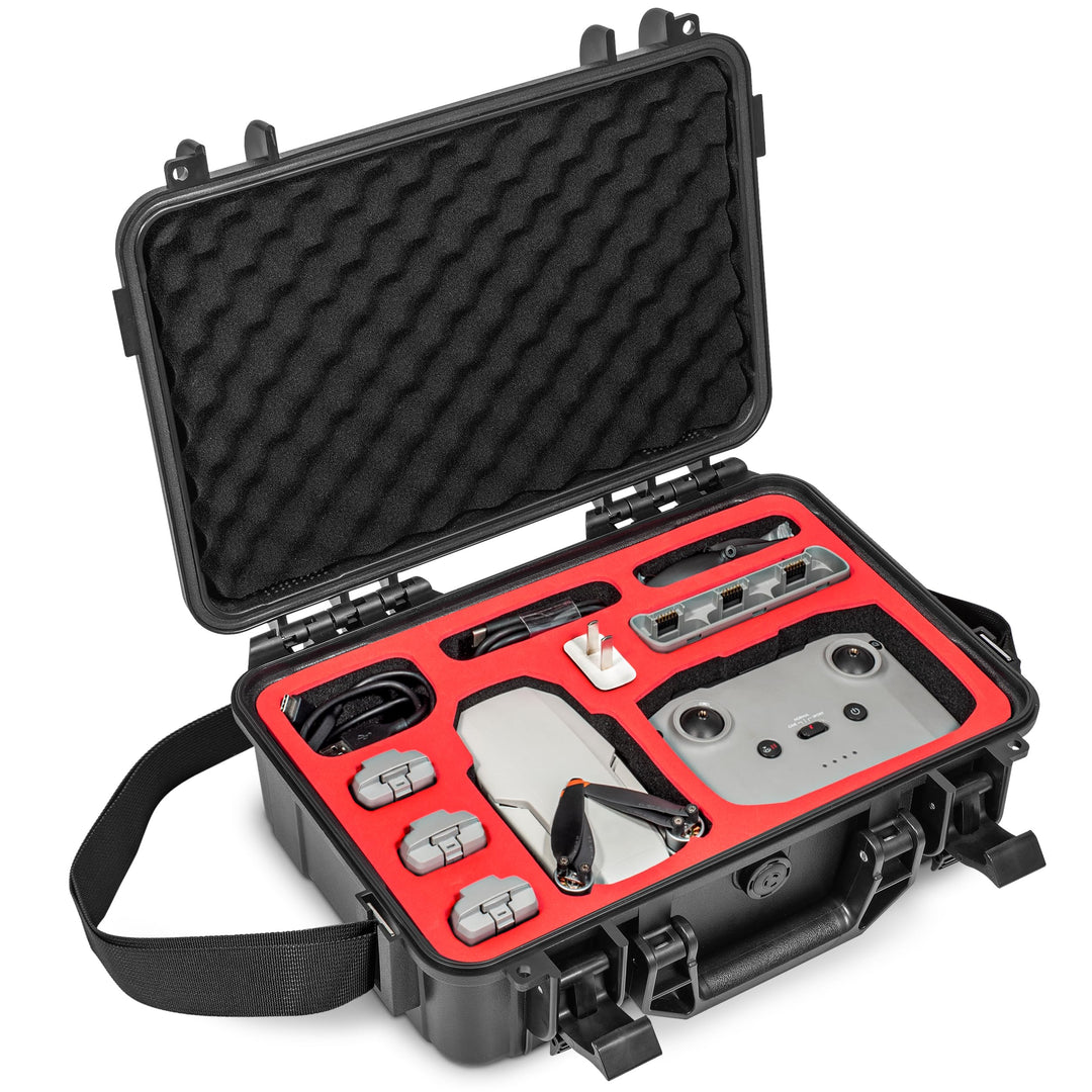 Tomat Wasserdichter Hartschalenkoffer für DJI Mini 4K Drone Fly More Combo
