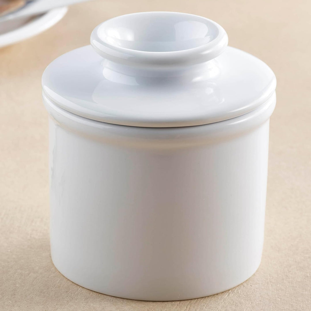Butter Bell keramikpfeiler New Bone China Classic Butter keramikpfeiler, weiss