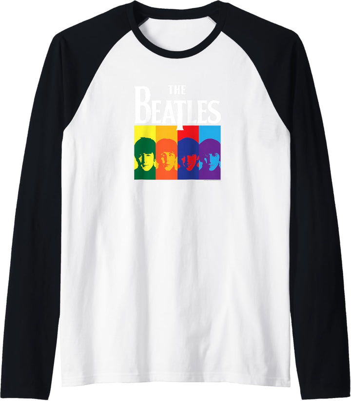 The Beatles Yellow Submarine Album Colorblock Raglan