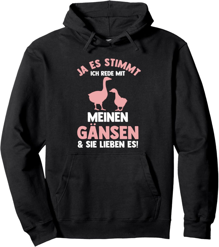 Gänse Pullover Hoodie